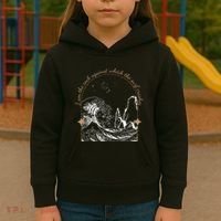 Against Which The Surf Crashes Kids Hoodie thumb 3