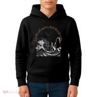 Against Which The Surf Crashes Kids Hoodie thumb 4