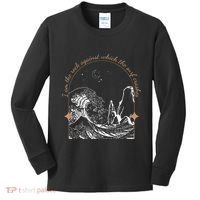 Against Which The Surf Crashes Kids Long Sleeve Shirt thumb 0