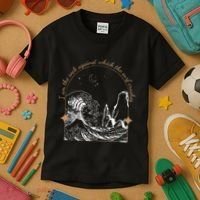 Against Which The Surf Crashes Kids T-Shirt thumb 3
