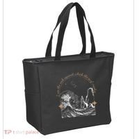 Against Which The Surf Crashes Tote Bag thumb 2
