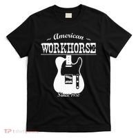 American Workhorse Telecaster Since 1950 Guitar T-Shirt thumb 0