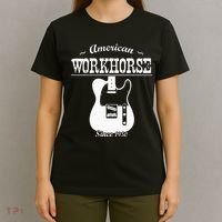 American Workhorse Telecaster Since 1950 Guitar T-Shirt thumb 4