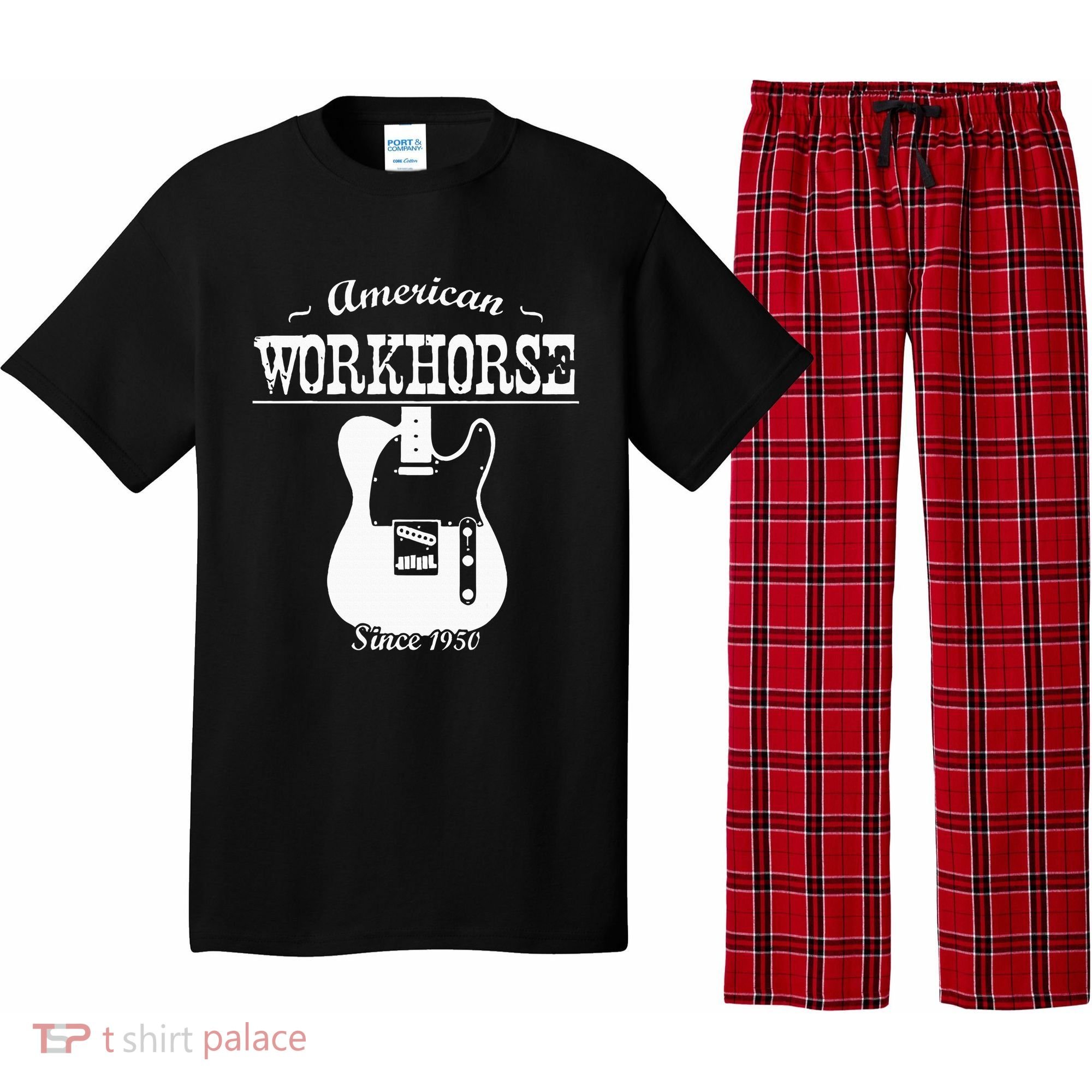 American Workhorse Telecaster Since 1950 Guitar Pajama Set