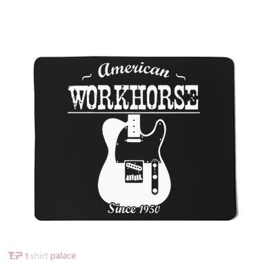 American Workhorse Telecaster Since 1950 Guitar Mousepad