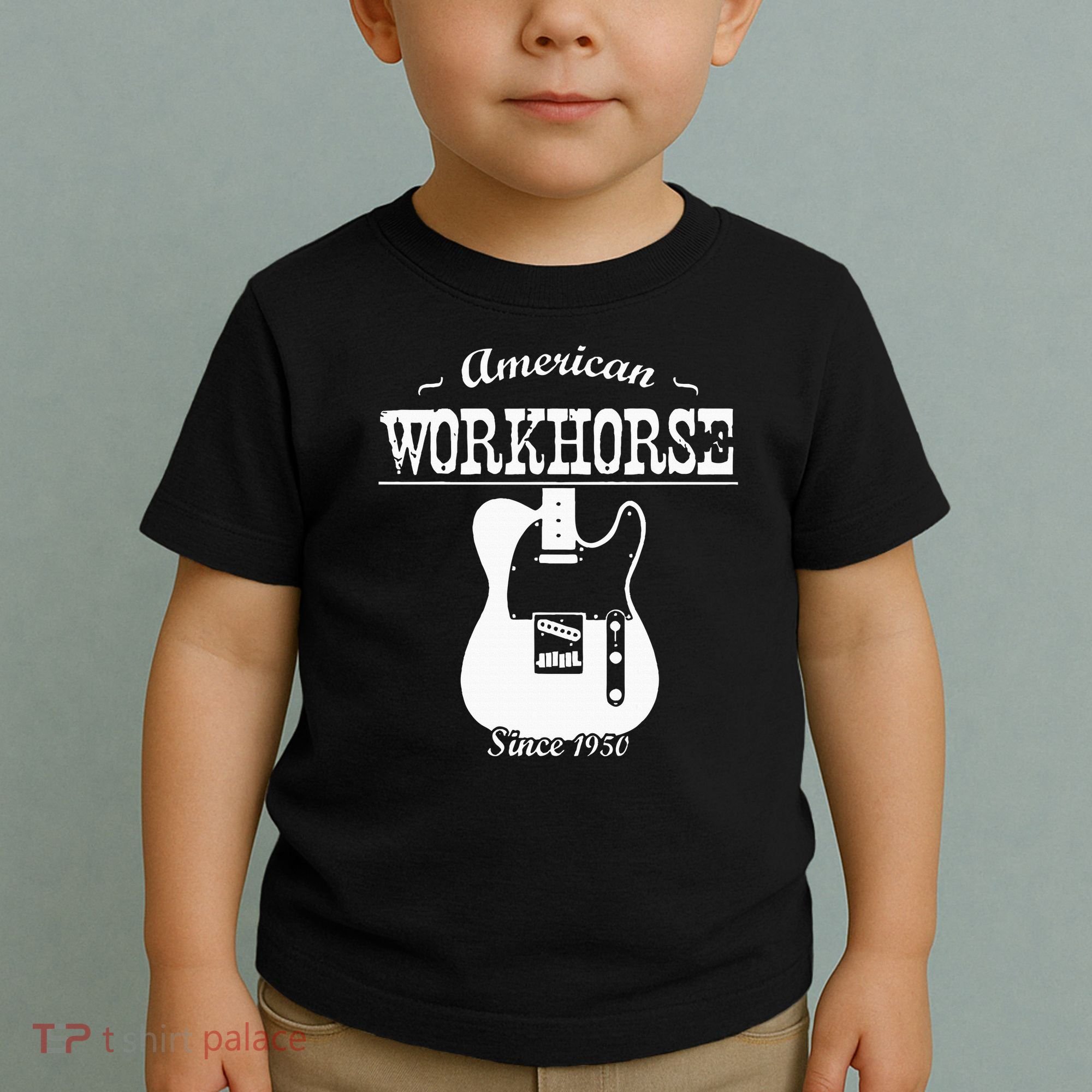 American Workhorse Telecaster Since 1950 Guitar Toddler T-Shirt