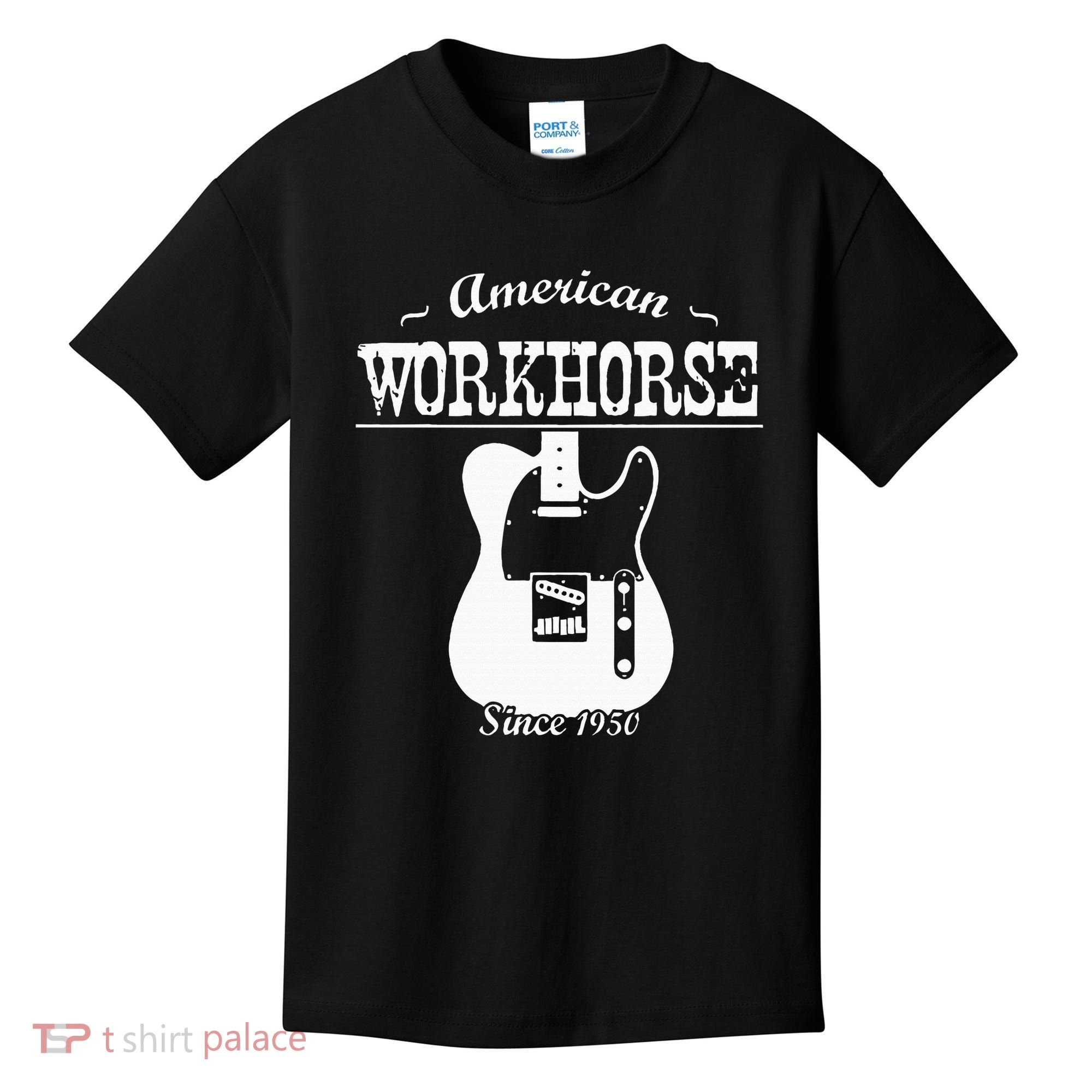 American Workhorse Telecaster Since 1950 Guitar Kids T-Shirt