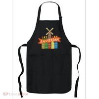 Amsterdam Windmill Tulips Houses Holland Netherlands Apron thumb 0