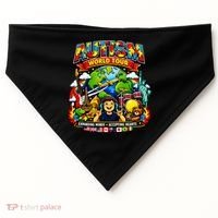 Autism World Tour Exapanding Minds Acepting Hearts USA-Made Doggie Bandana thumb 0