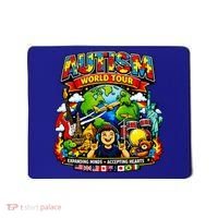 Autism World Tour Exapanding Minds Acepting Hearts Mousepad thumb 0