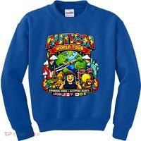 Autism World Tour Exapanding Minds Acepting Hearts Kids Sweatshirt thumb 0