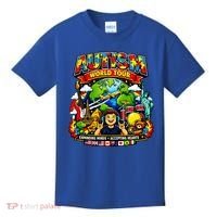Autism World Tour Exapanding Minds Acepting Hearts Kids T-Shirt thumb 0