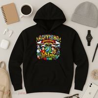 Autism World Tour Embrace Support Inspire Hoodie thumb 3