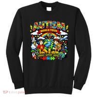 Autism World Tour Embrace Support Inspire Sweatshirt thumb 0