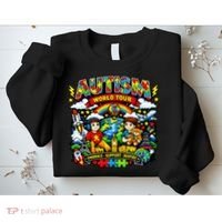 Autism World Tour Embrace Support Inspire Sweatshirt thumb 2