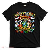 Autism World Tour Embrace Support Inspire T-Shirt thumb 0