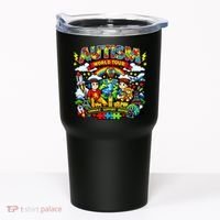 Autism World Tour Embrace Support Inspire Tumbler thumb 0