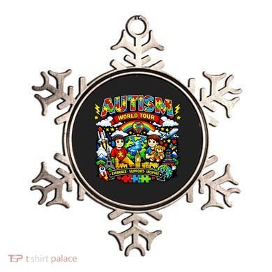 Autism World Tour Embrace Support Inspire Ornament