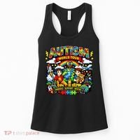 Autism World Tour Embrace Support Inspire Women's Tank Top thumb 0