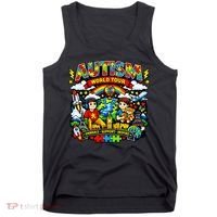 Autism World Tour Embrace Support Inspire Tank Top thumb 0