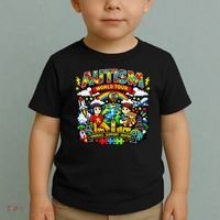 Autism World Tour Embrace Support Inspire Toddler T-Shirt thumb 2