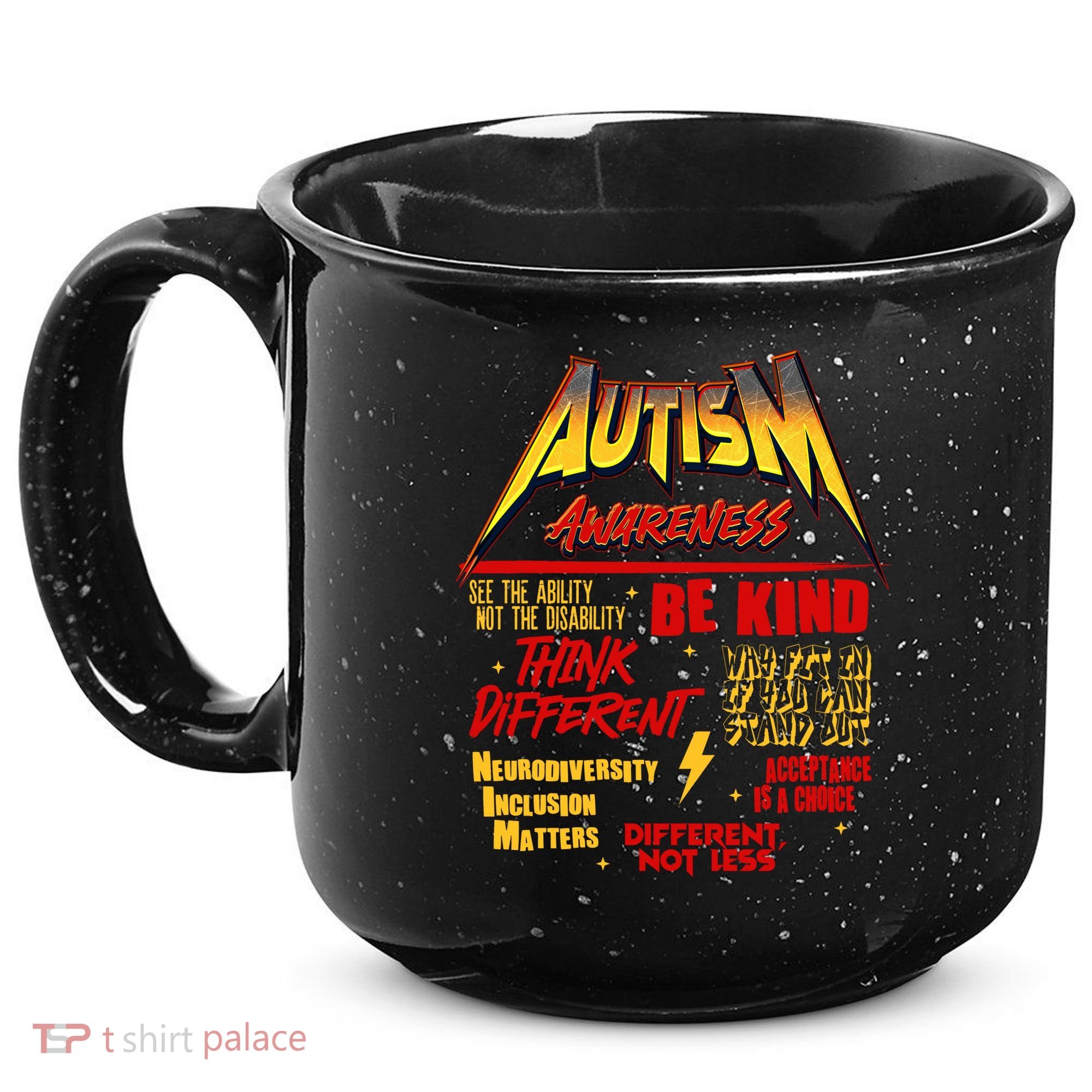 Autism World Tour Front And Back 15oz Campfire Ceramic Mug