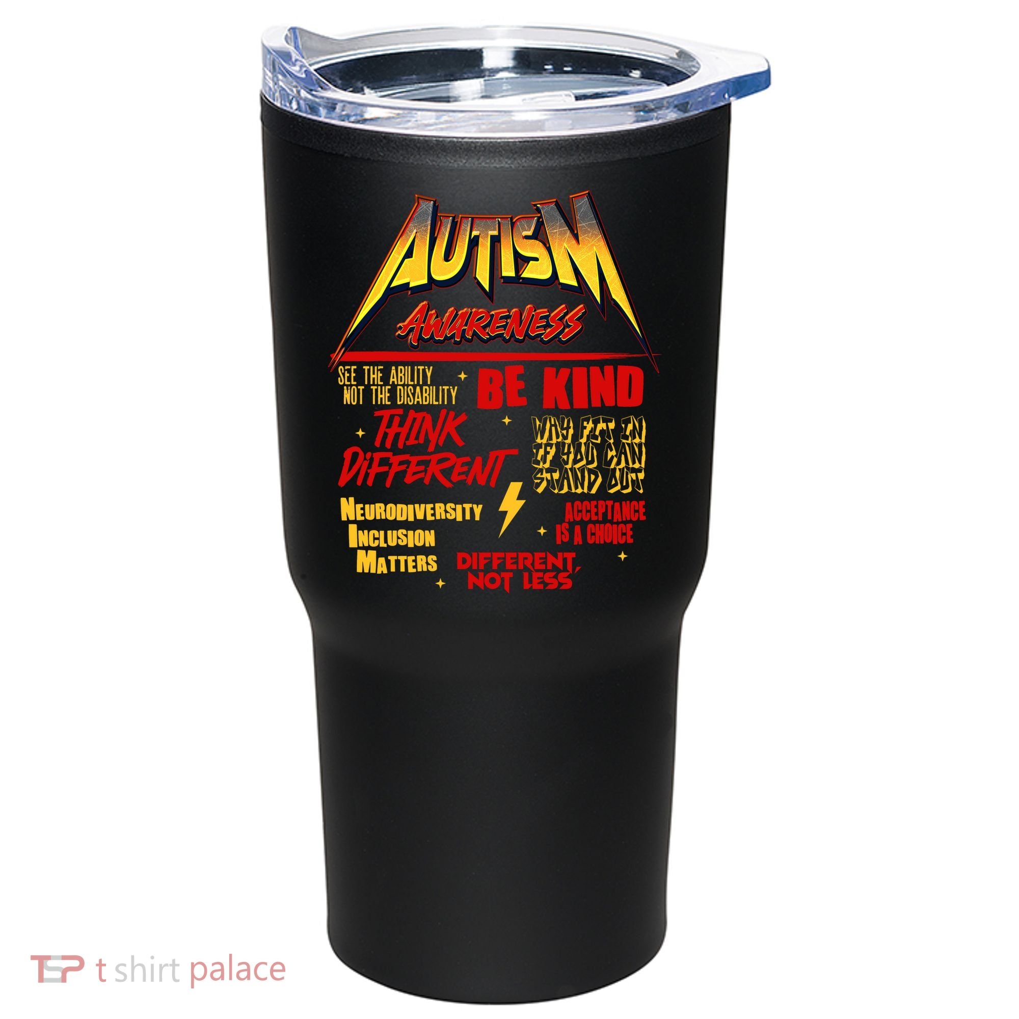 Autism World Tour Front And Back Tumbler
