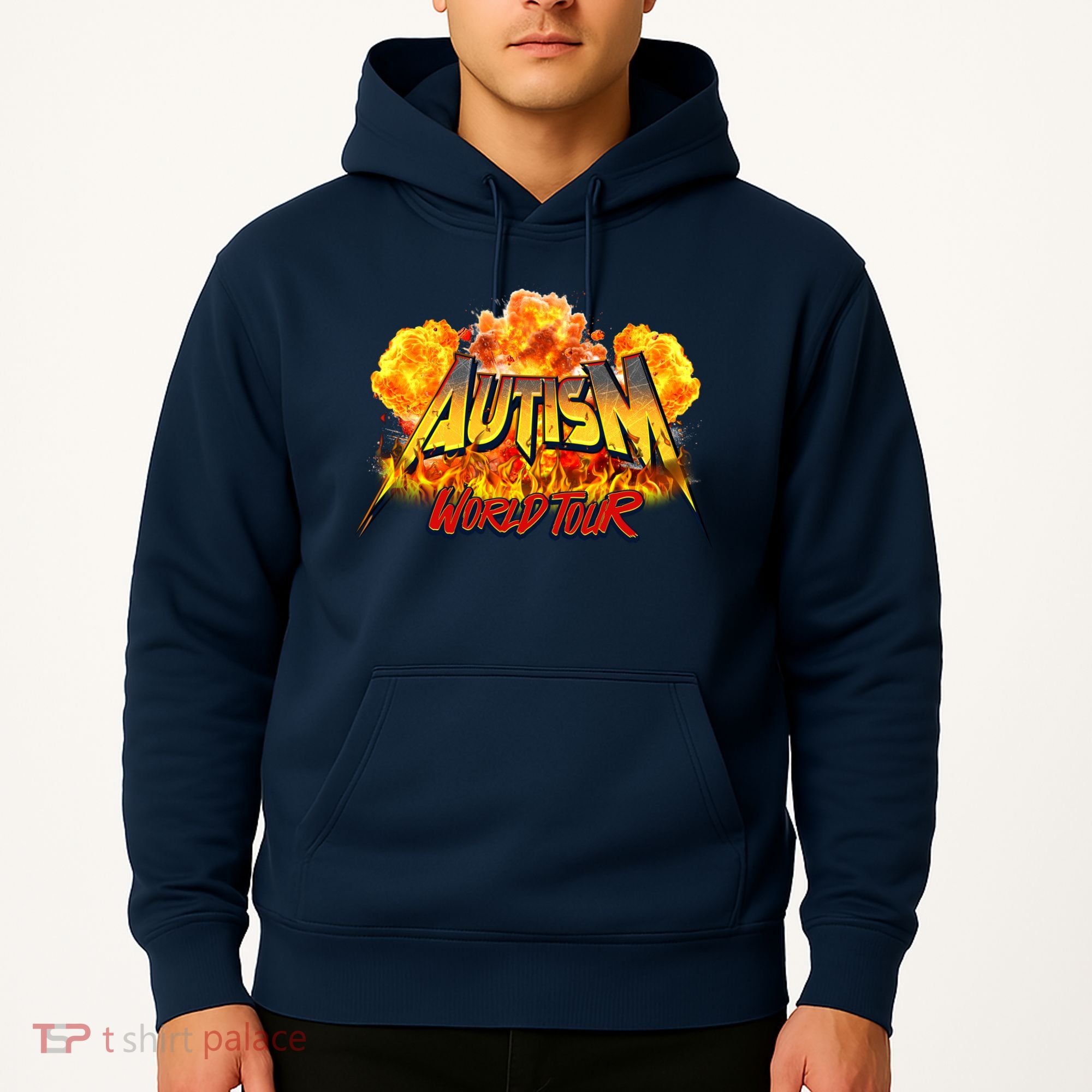 Autism World Tour Front And Back Hoodie