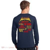 Autism World Tour Front And Back Long Sleeve Shirt thumb 1