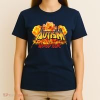 Autism World Tour Front And Back T-Shirt thumb 4