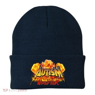Autism World Tour Front And Back Beanie