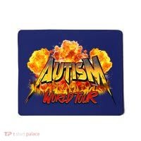 Autism World Tour Front And Back Mousepad thumb 0