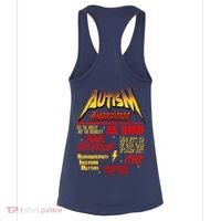 Autism World Tour Front And Back Women's Tank Top thumb 4