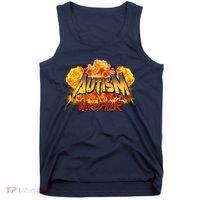 Autism World Tour Front And Back Tank Top thumb 0