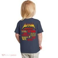 Autism World Tour Front And Back Toddler T-Shirt thumb 1