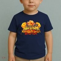 Autism World Tour Front And Back Toddler T-Shirt thumb 2