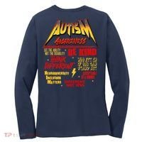 Autism World Tour Front And Back Women's Long Sleeve Shirt thumb 1