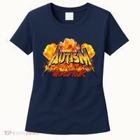 Autism World Tour Front And Back Women's T-Shirt thumb 0