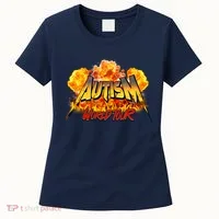 Autism World Tour Front And Back Women's T-Shirt thumb 0