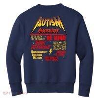 Autism World Tour Front And Back Kids Sweatshirt thumb 1