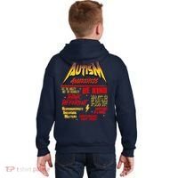 Autism World Tour Front And Back Kids Hoodie thumb 1