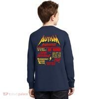 Autism World Tour Front And Back Kids Long Sleeve Shirt thumb 1
