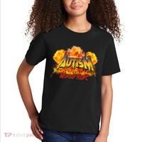 Autism World Tour Front And Back Kids T-Shirt thumb 2