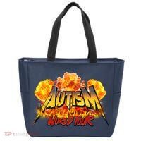 Autism World Tour Front And Back Tote Bag thumb 0