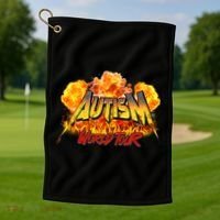 Autism World Tour Golf Towel thumb 1