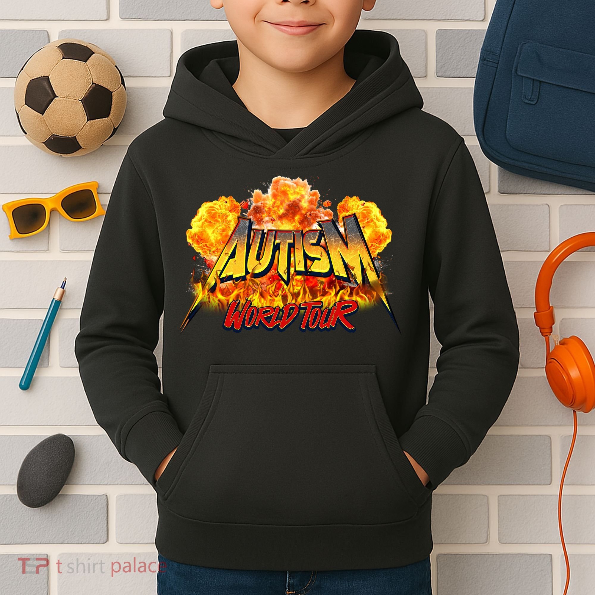 Autism World Tour Kids Hoodie