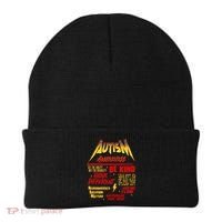 Autism World Tour Concert Be Kind Think Different Beanie thumb 0