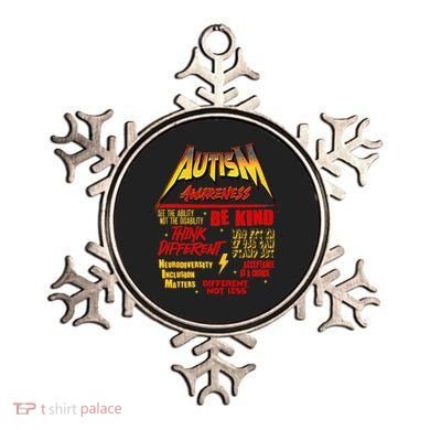 Autism World Tour Concert Be Kind Think Different Ornament