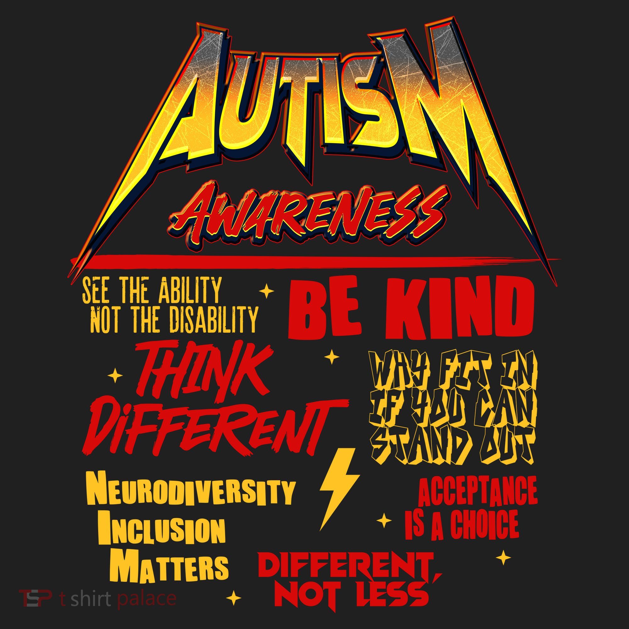 Autism World Tour Concert Be Kind Think Different Hat
