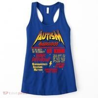Autism World Tour Concert Be Kind Think Different Women's Tank Top thumb 0
